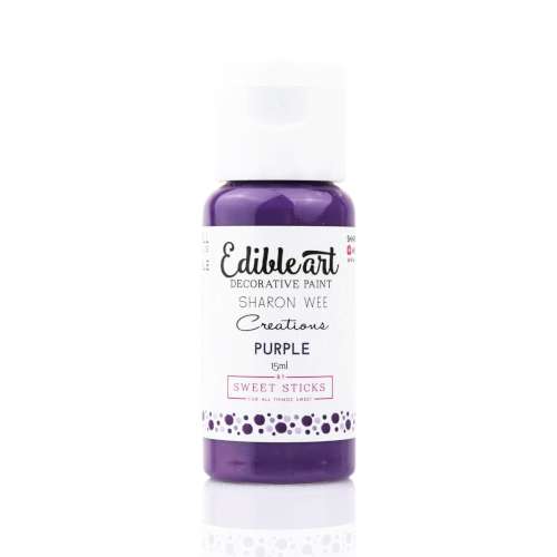 Sweetsticks Edible Art Paint - Purple - Click Image to Close